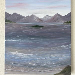 Landscape from my imagination...❤️ 🌄🌊